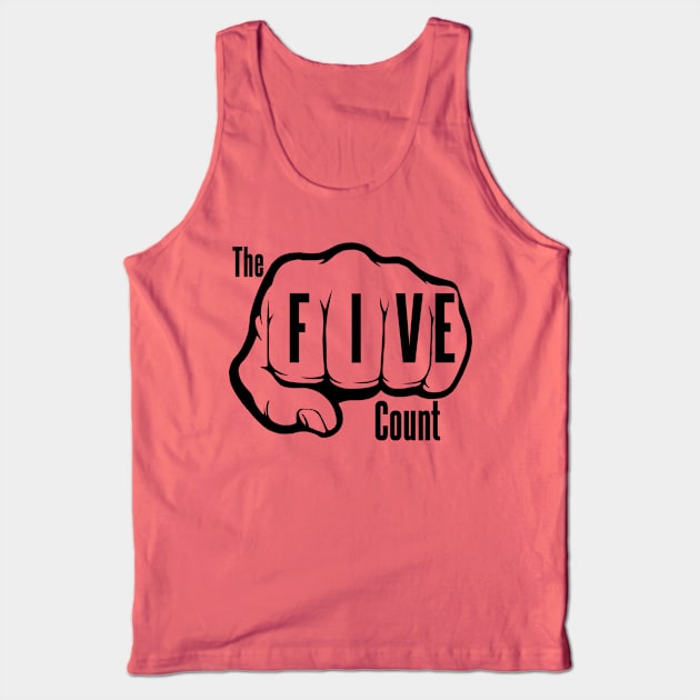 The Five Count Black Logo Tank Top by thefivecount